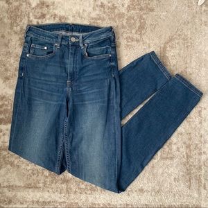 H&M High Waisted Denim Skinny Jeans